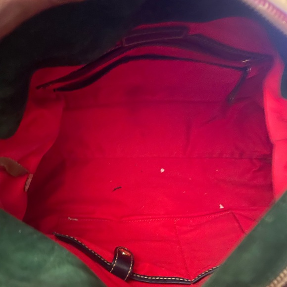 FLORENTINE Dooney & Bourke Navy Satchel - Picture 5 of 5